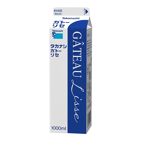 ガトーリセ 1000ml | タカナシミルク WEB SHOP